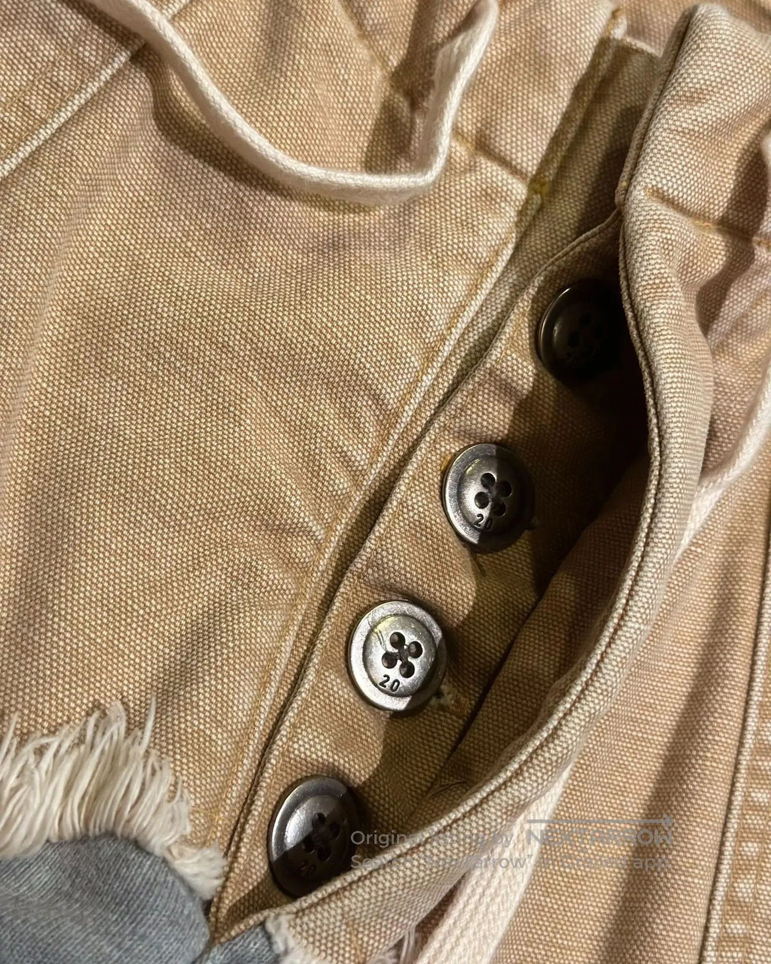 Visvim Greg Lauren Distressed Cargo Shorts. Size US 28 / EU 44 - 3 Thumbnail