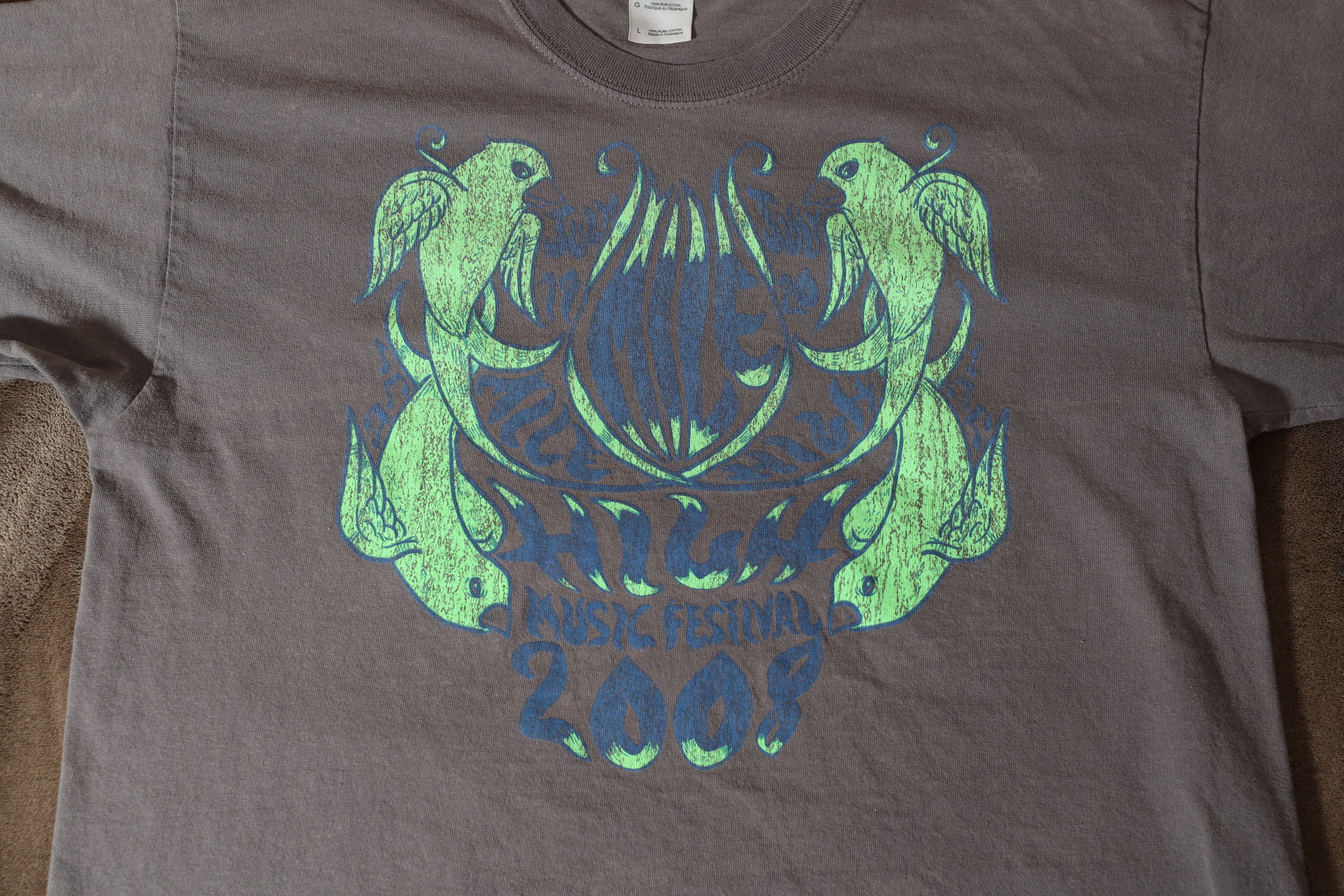 Band Tees Mile High Music Festival 2008 Tee (L) Size US L / EU 52-54 / 3 - 4 Thumbnail
