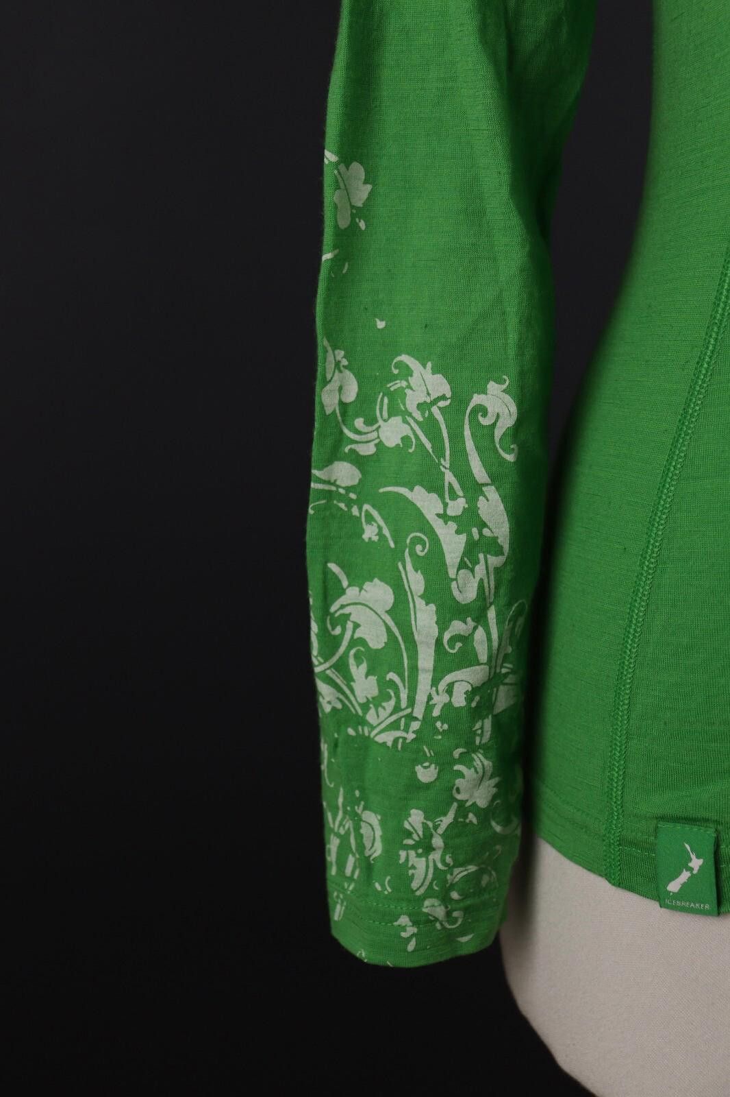 Icebreaker Icebreaker Bodyfit+ 200 Green Merino Wool Base Layer Size M Size M / US 6-8 / IT 42-44 - 9 Thumbnail