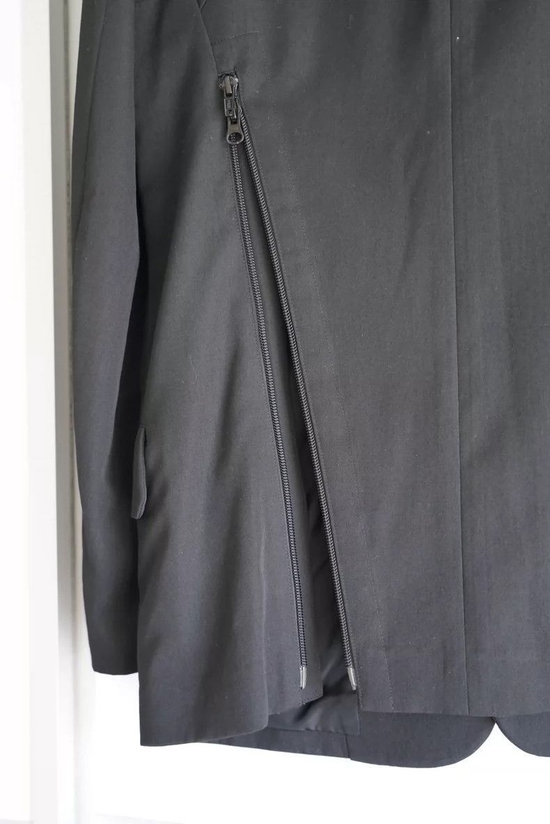 Yohji Yamamoto Yohji Yamamoto Yohji Yamamoto Wool Suit with Zipper Detail Size US S / EU 44-46 / 1 - 4 Thumbnail