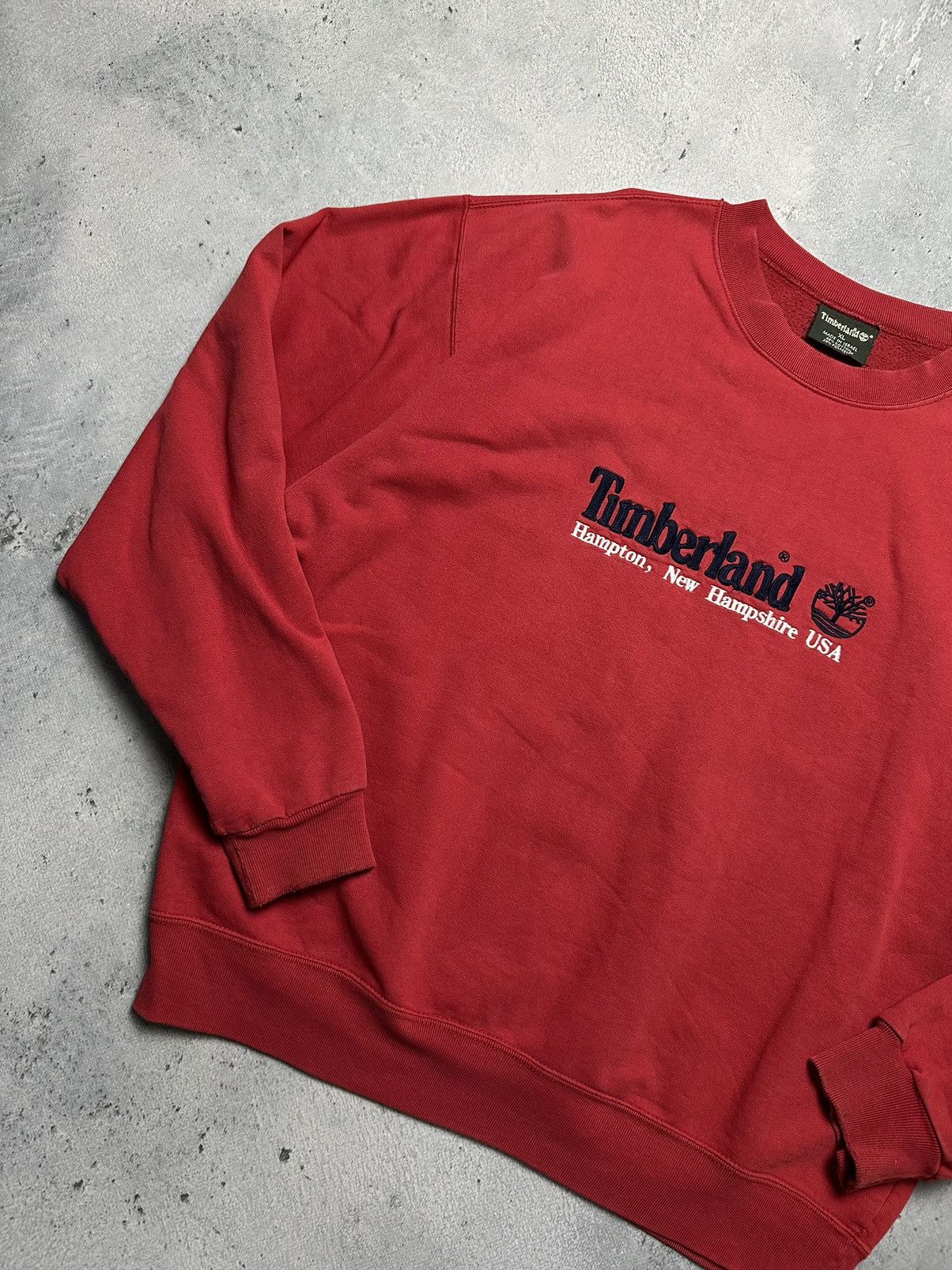 Timberland Vintage Y2K Timberland Hampton New Hampshire USA Sweatshirt Size US XL / EU 56 / 4 - 5 Thumbnail