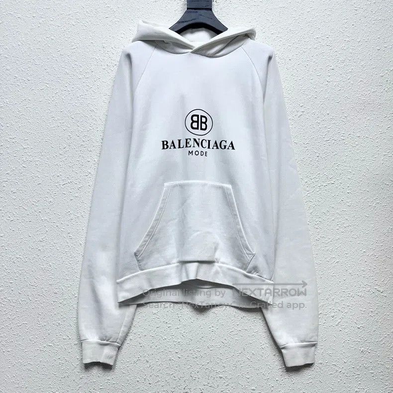 Balenciaga Balenciaga Double B Letter Hoodie Size US M / EU 48-50 / 2 - 1 Thumbnail