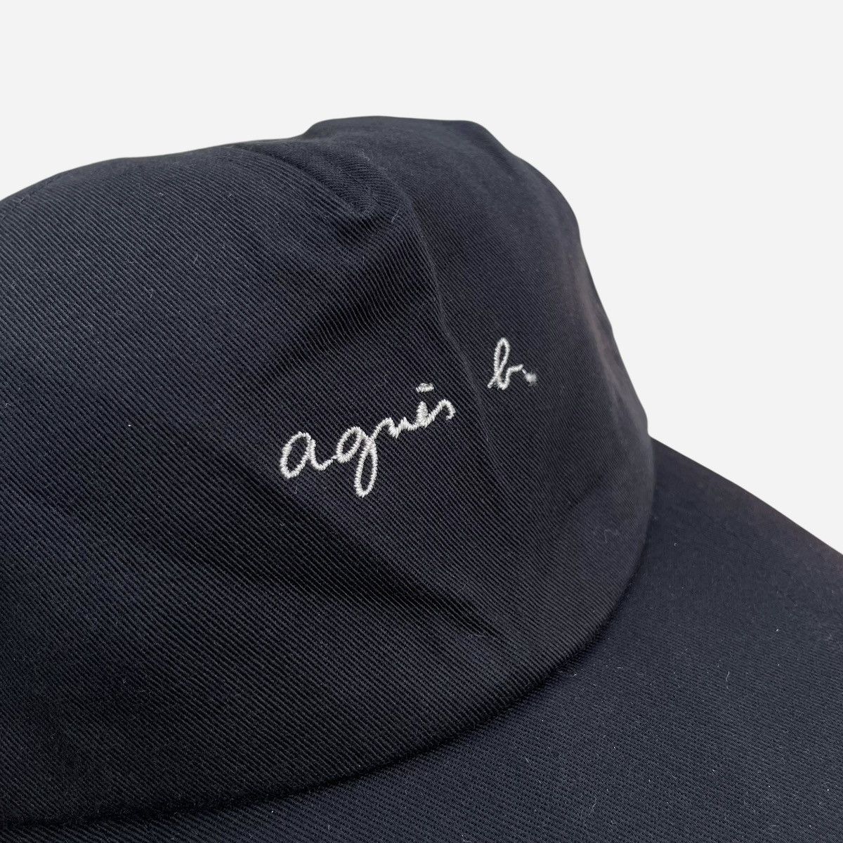 agnes b. Agnes B. Paris Classic Logo Soft Brim Adjustable Cap Size ONE SIZE - 2 Thumbnail