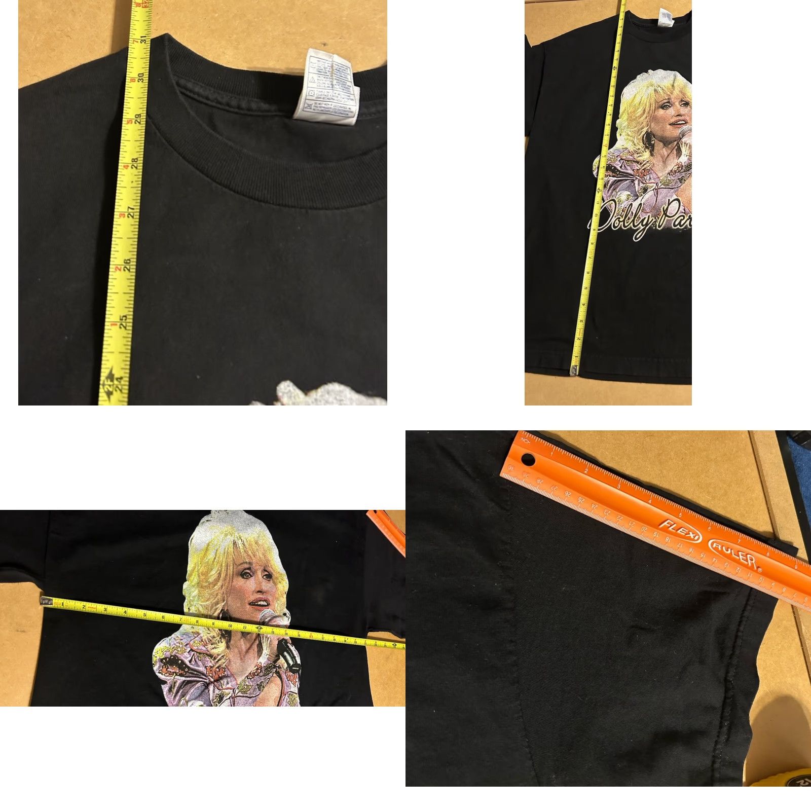 AAA VINTAGE Dolly Parton Shirt Men XL Black Short Sleeve AAA Logo Graphic Parton 2004 Live In Convert T-Shirt Size US XL / EU 56 / 4 - 10 Thumbnail