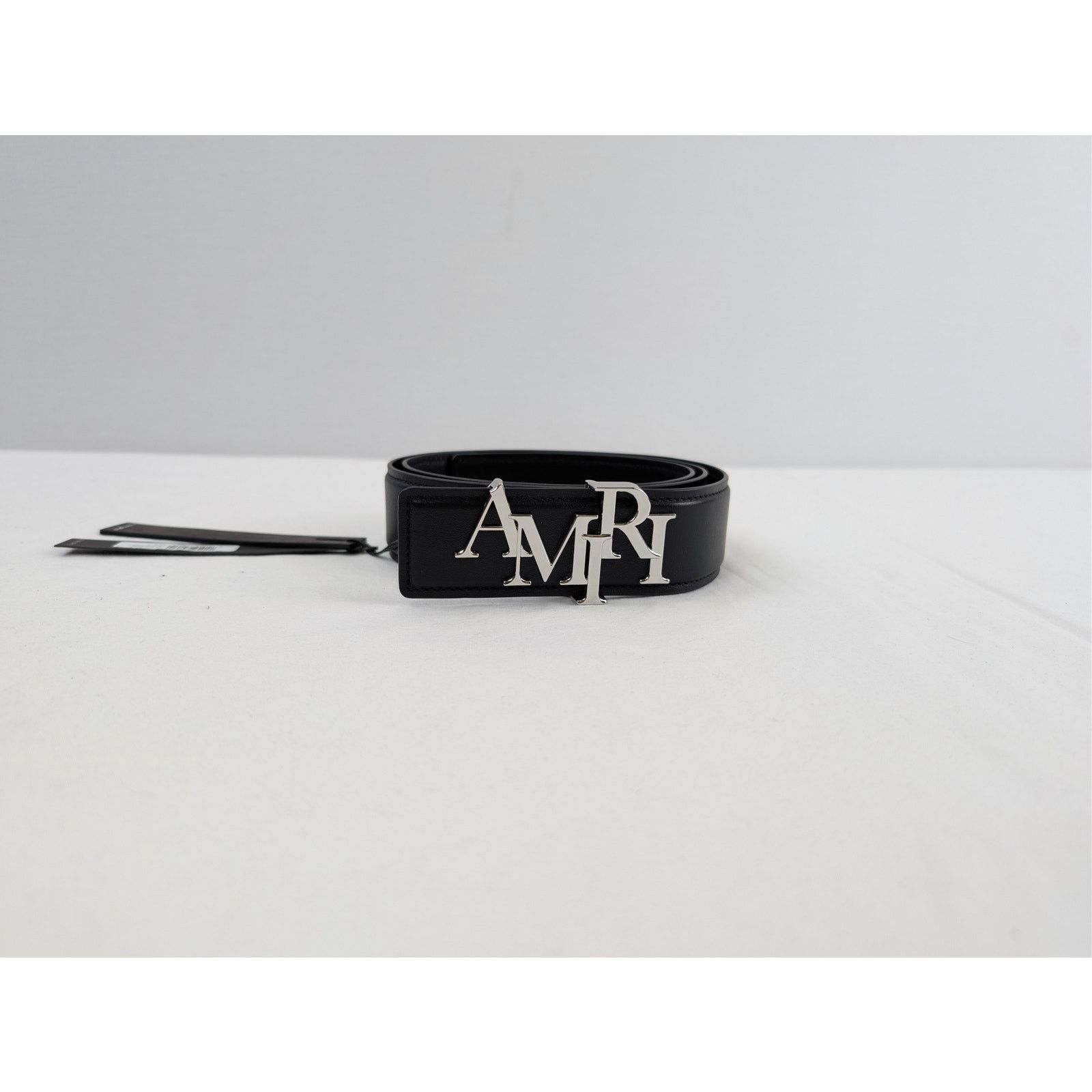 Amiri o1rshd1 Size: 85cm / 4cm Amiri Staggered Belt in Black Size 34 - 1 Thumbnail