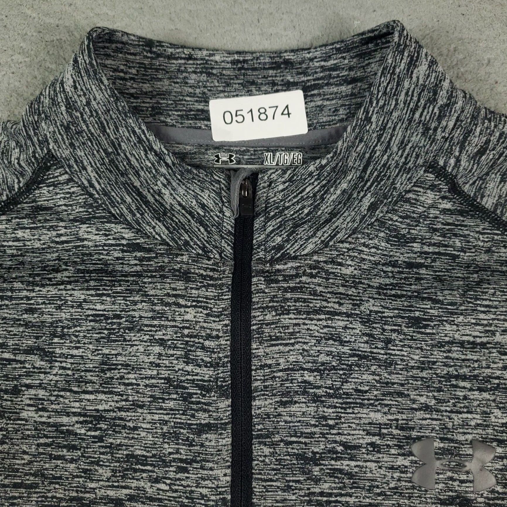 Under Armour Under Armour T Shirt Mens XL Gray 1/4 Zip Pullover Long Sleeve Shirt Adult XL Gray 1/4 Zip Activewear Modern Sports Size US XL / EU 56 / 4 - 2 Thumbnail