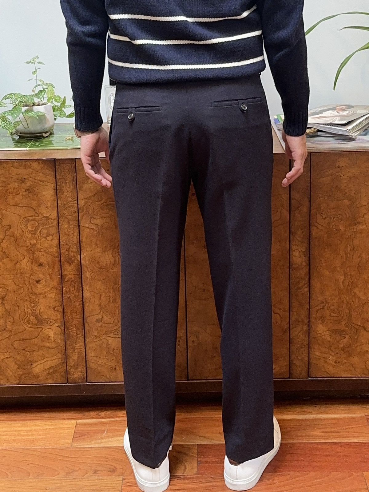 Prada Prada Wool Cropped Trousers Size US 29 - 2 Thumbnail