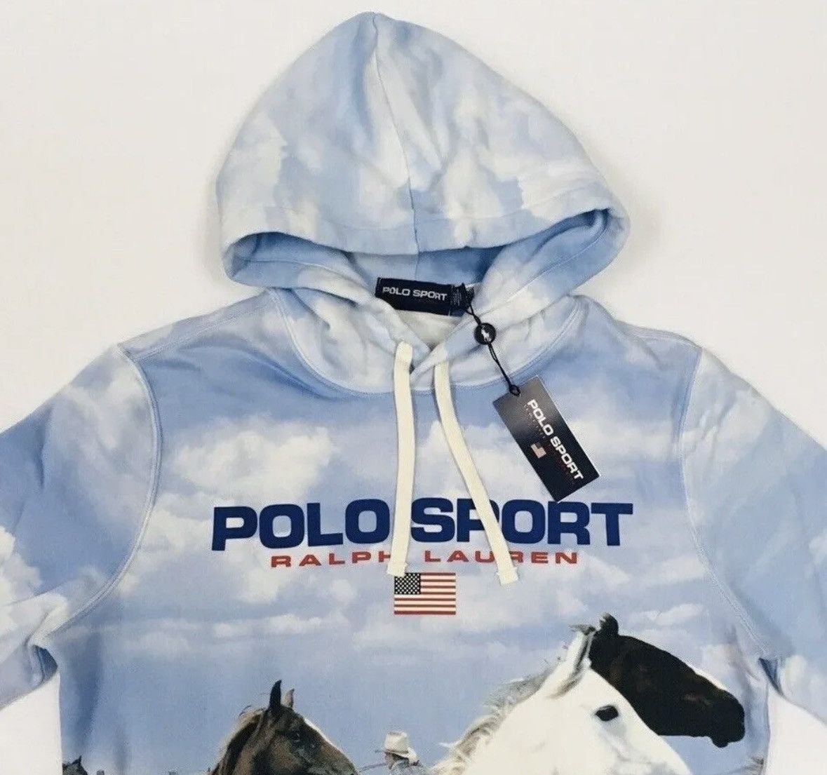 Polo Ralph Lauren Polo Sport Ralph Lauren "Wild Horses" Hoodie Size US M / EU 48-50 / 2 - 2 Thumbnail