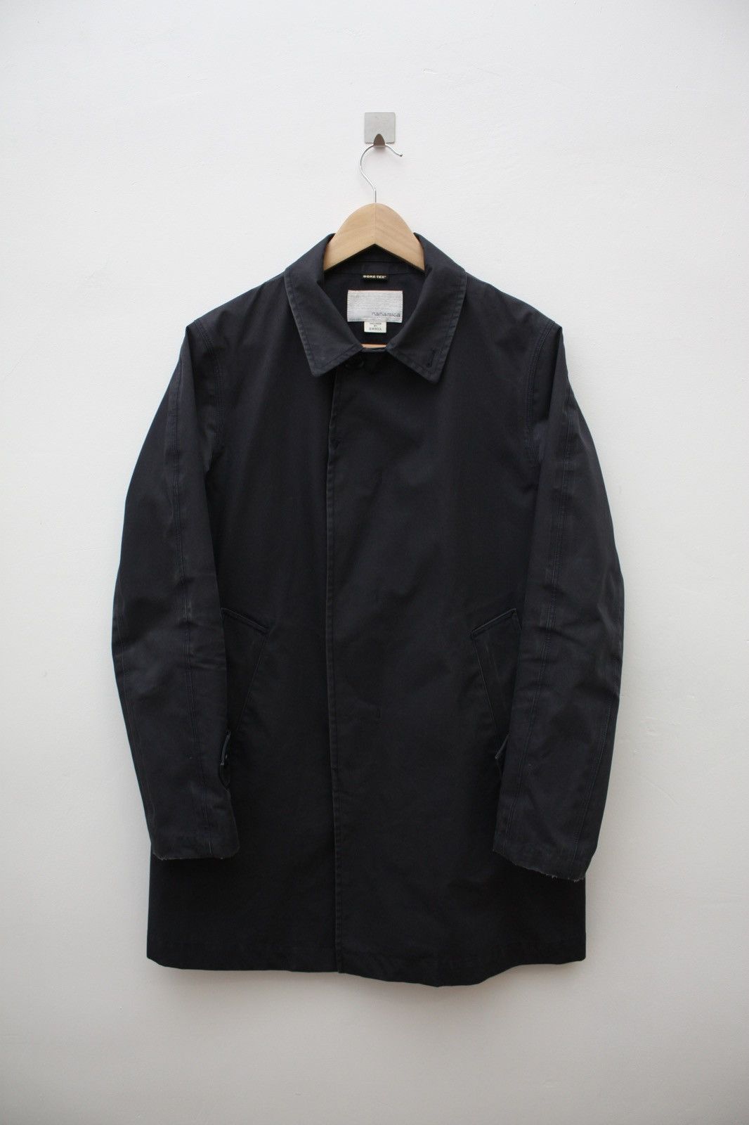 Nanamica Gore-Tex Trench Coat Navy Size S