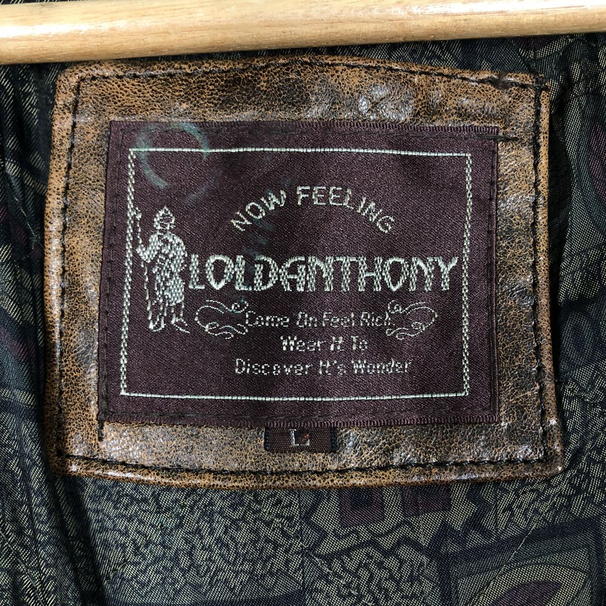 Japanese Brand 📌Vintage Leather Jacket Biker Loldanthony Size US L / EU 52-54 / 3 - 20 Thumbnail