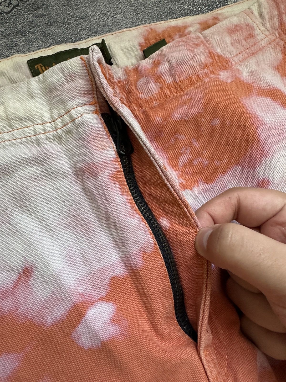 Timberland Vintage 90s Timberland Triple Knee Tie-Dye Baggy Pants 38 Size US 38 / EU 54 - 8 Thumbnail