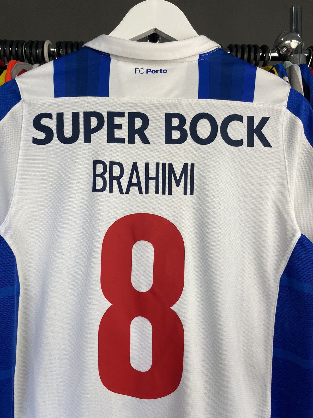 New Balance 2016/17 NEW BALANCE PORTO #8 BRAHIMI SOCCER FOOTBALL JERSEY Size US S / EU 44-46 / 1 - 10 Thumbnail