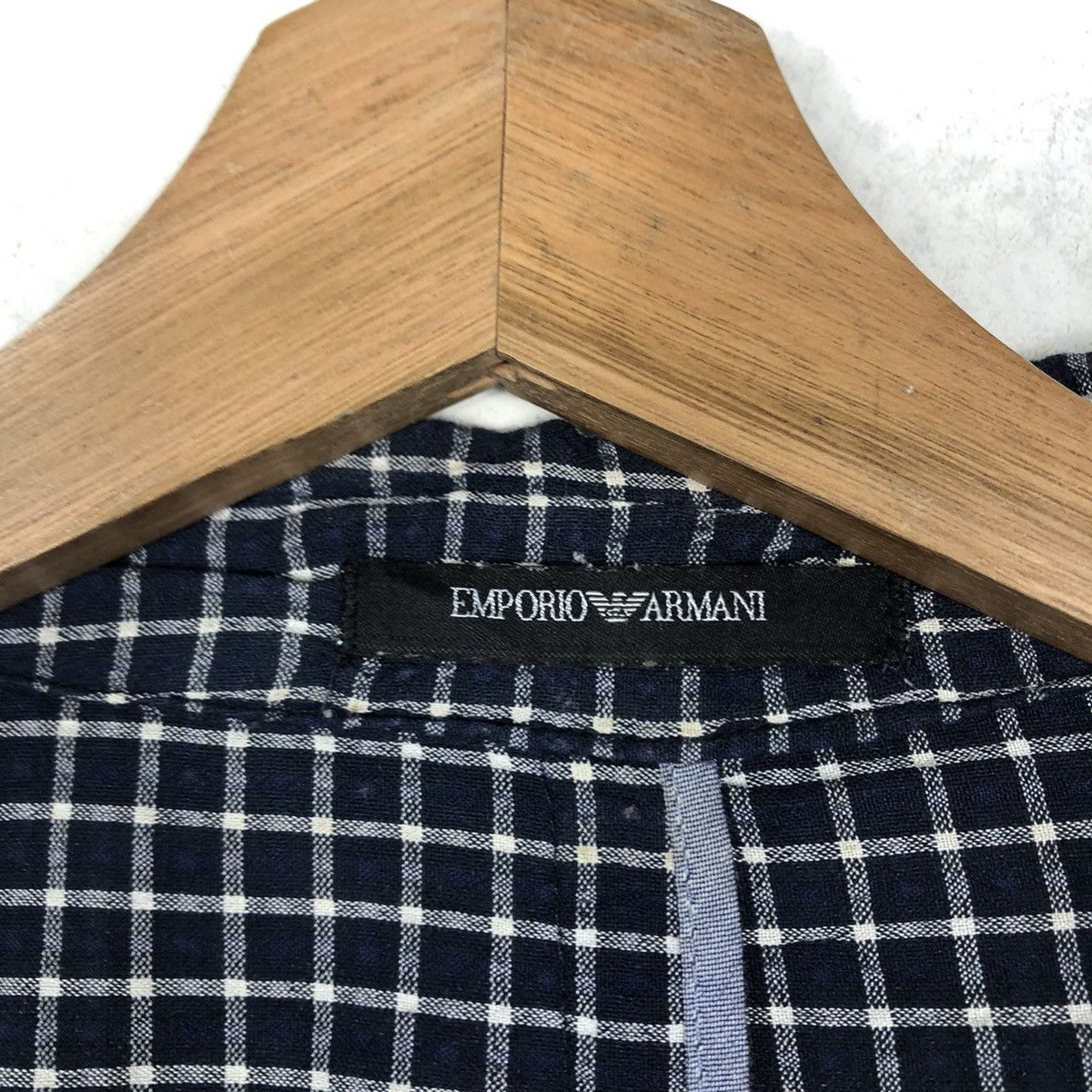 Emporio Armani 🔥Emporio Armani Tartan Design Casual Chore Jacket Size US M / EU 48-50 / 2 - 18 Thumbnail