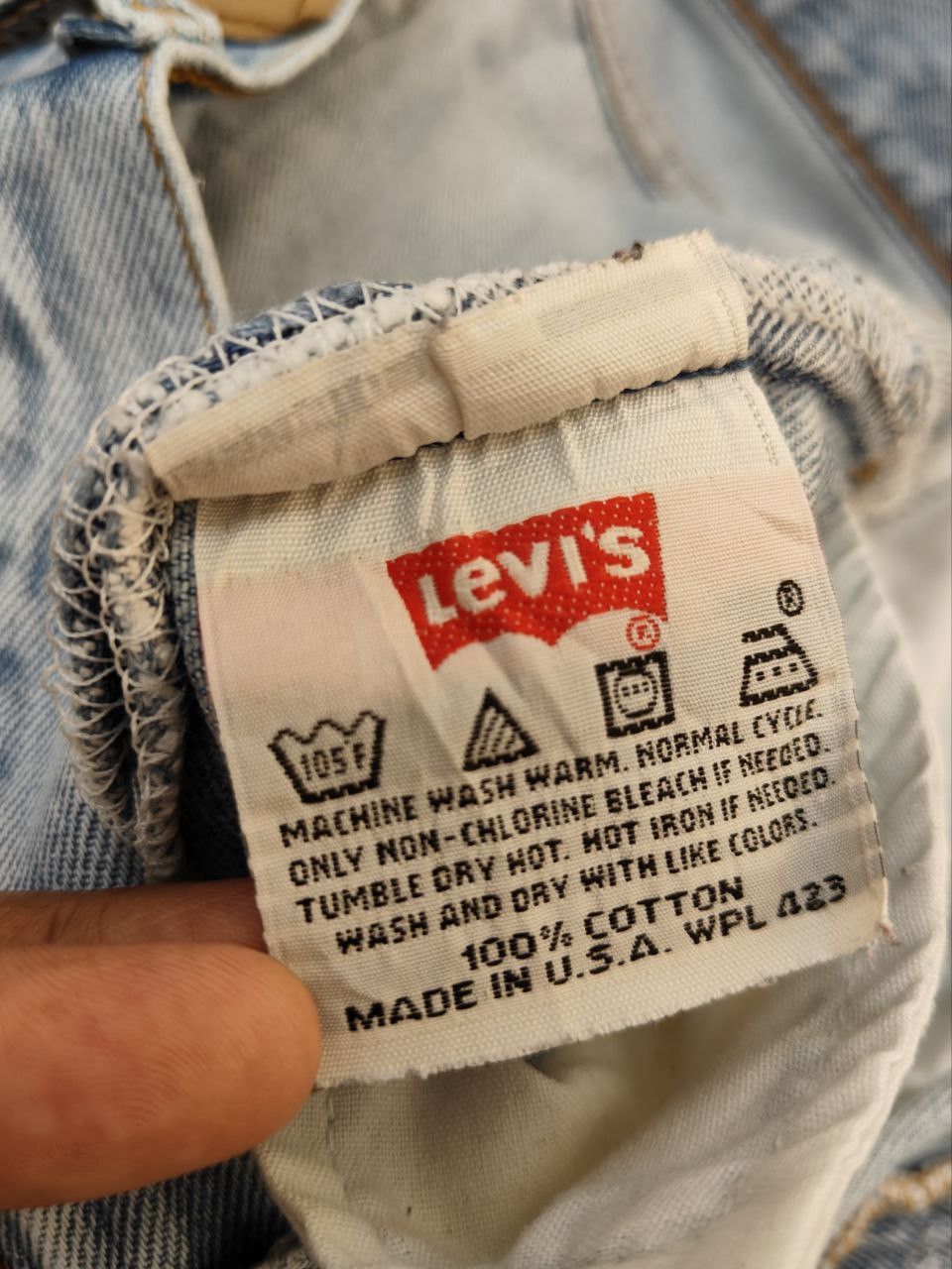 Levi's Vintage Clothing 90s Vintage Levis 501 Distressed Denim Size US 28 / EU 44 - 8 Thumbnail