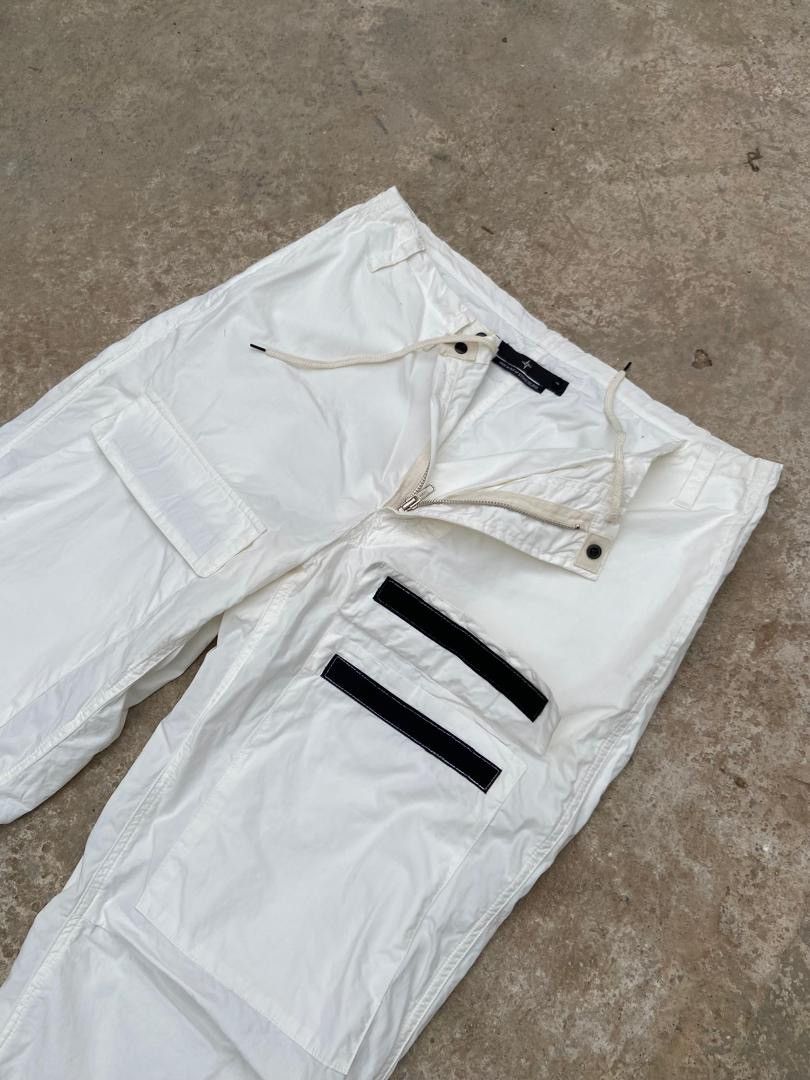 Stone Island × Vintage S/s 2004 Stone Island Denims Cargo Trousers Rare Size US 32 / EU 48 - 5 Thumbnail