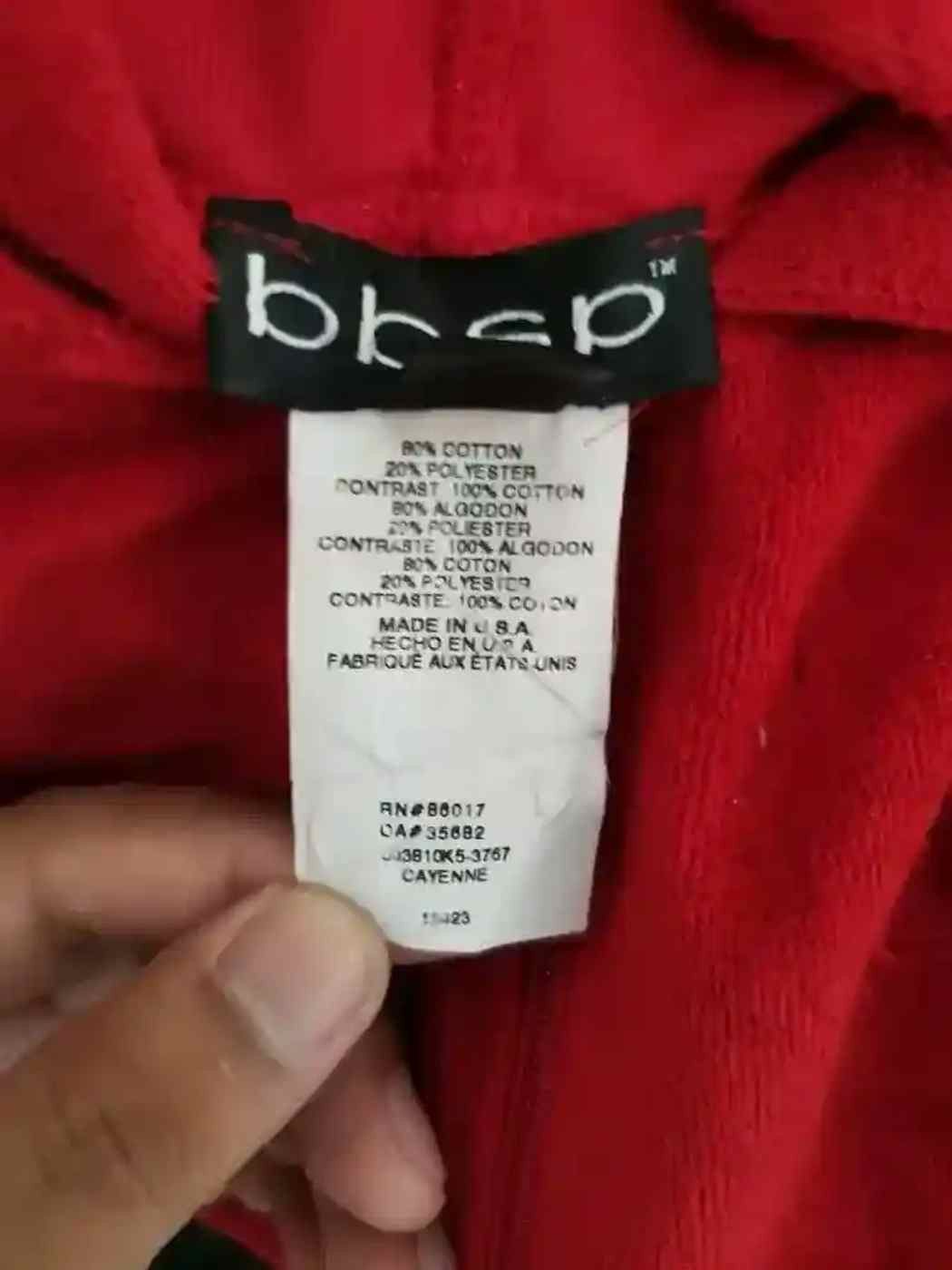 Vintage Vintage BBSP bebe Hoodie Size US S / EU 44-46 / 1 - 6 Thumbnail