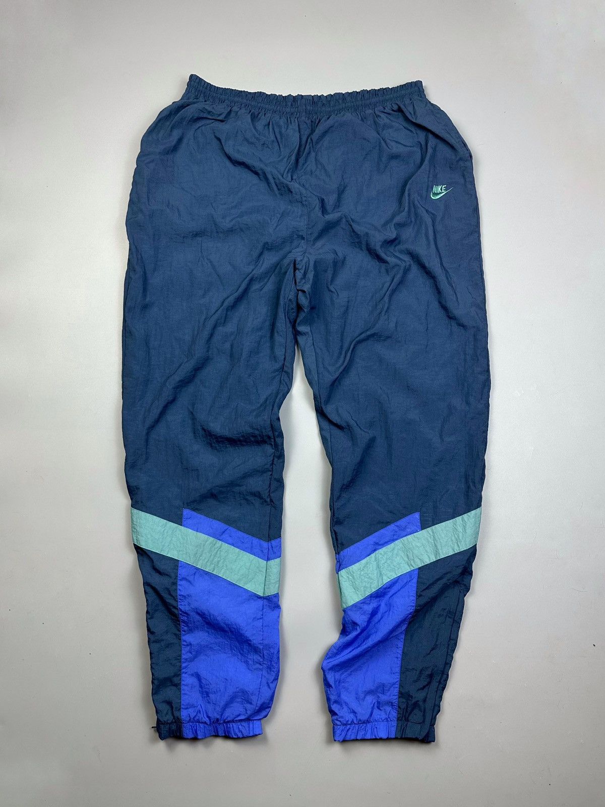 Nike × Vintage Nike vintage 80’s Nylon Drill Trousers XXL Size US 40 / EU 56 - 1 Thumbnail