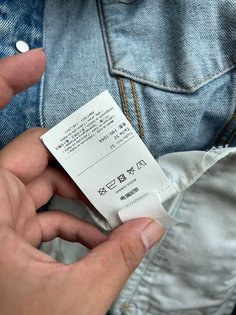 Valentino Valentino Denim jacket Size US L / EU 52-54 / 3 - 3 Thumbnail