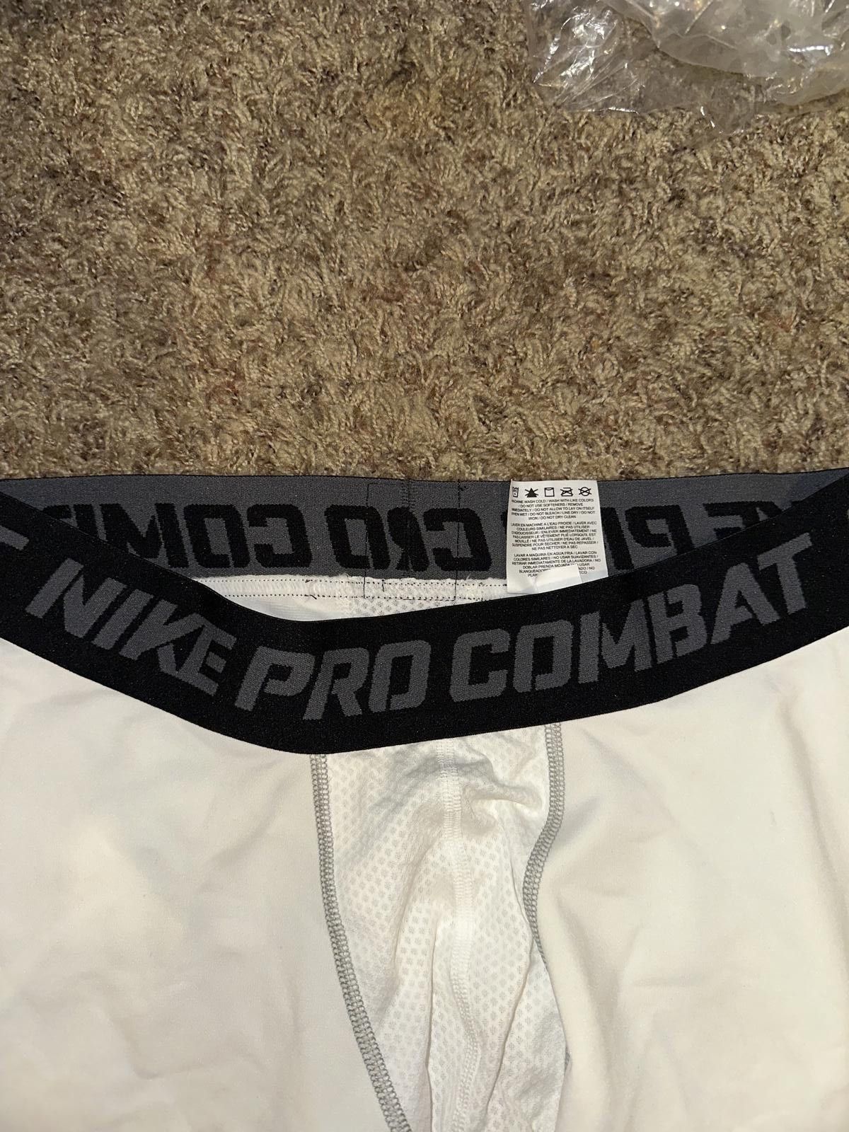 Nike Nike Pro Combat Training Pant Hyperwarm Drifit Legging Tights Size US 32 / EU 48 - 3 Thumbnail