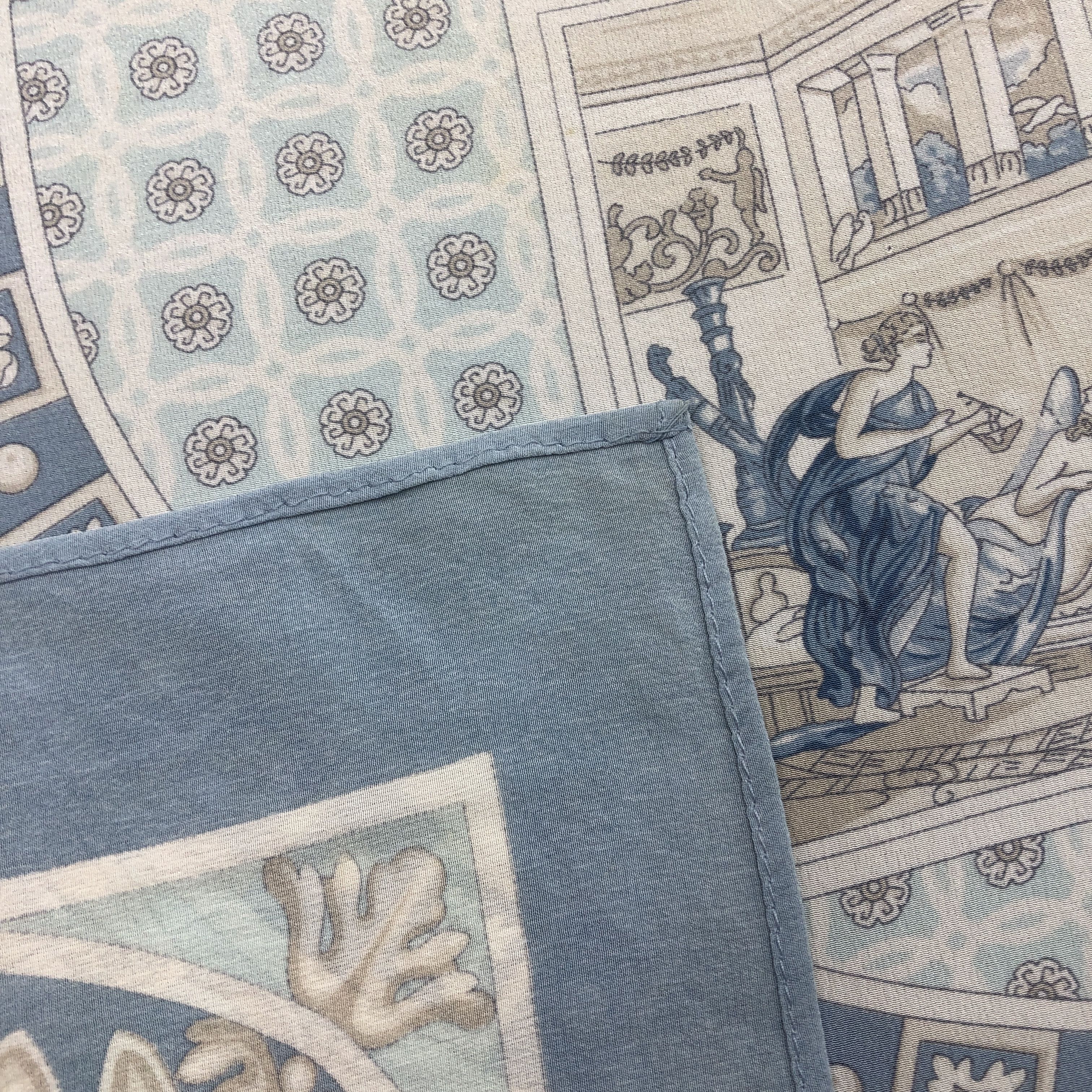 Other × Vintage Vintage Liola SILK Scarf Twill Stole Wraps Scarves Size ONE SIZE - 18 Thumbnail
