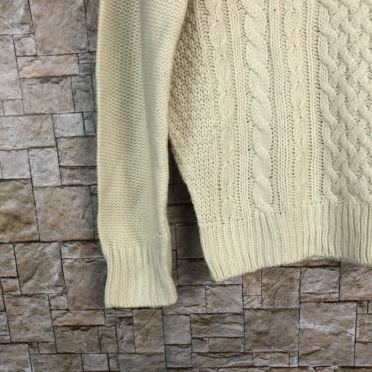Homespun Knitwear × Japanese Brand Hypen Worl Gallery White Knitwear #A922 Size M / US 6-8 / IT 42-44 - 7 Thumbnail