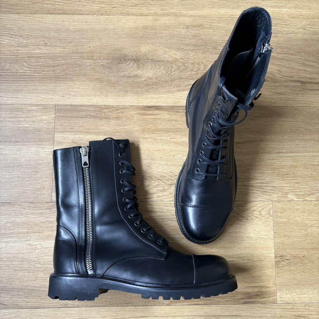 Diesel Black Gold - Colonel-La leather military boots 43 / 9