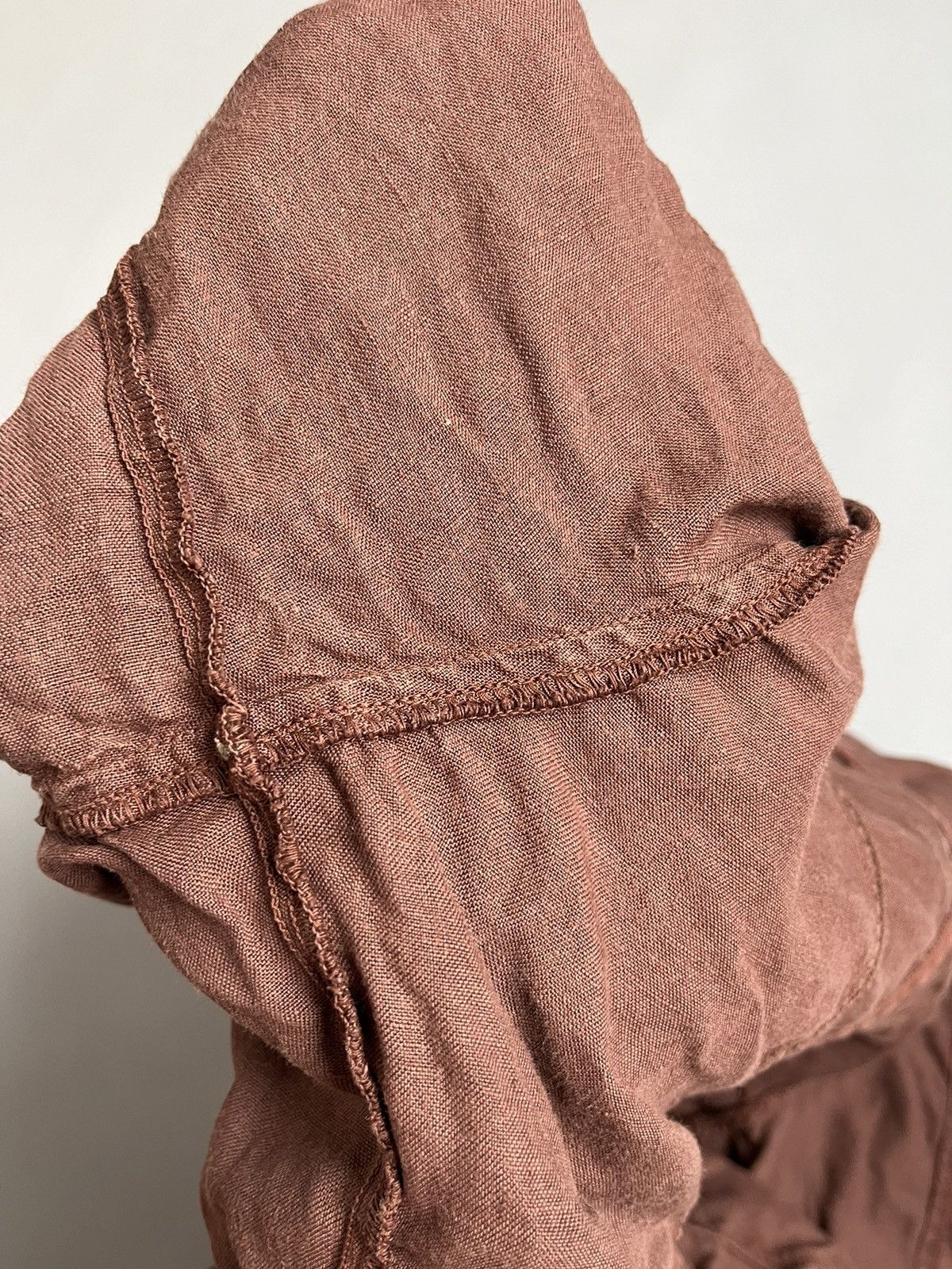 Transit TRANSIT PAR SUCH 350 Brown Linen Lightweight Blazer Jacket Size L / US 10 / IT 46 - 22 Thumbnail