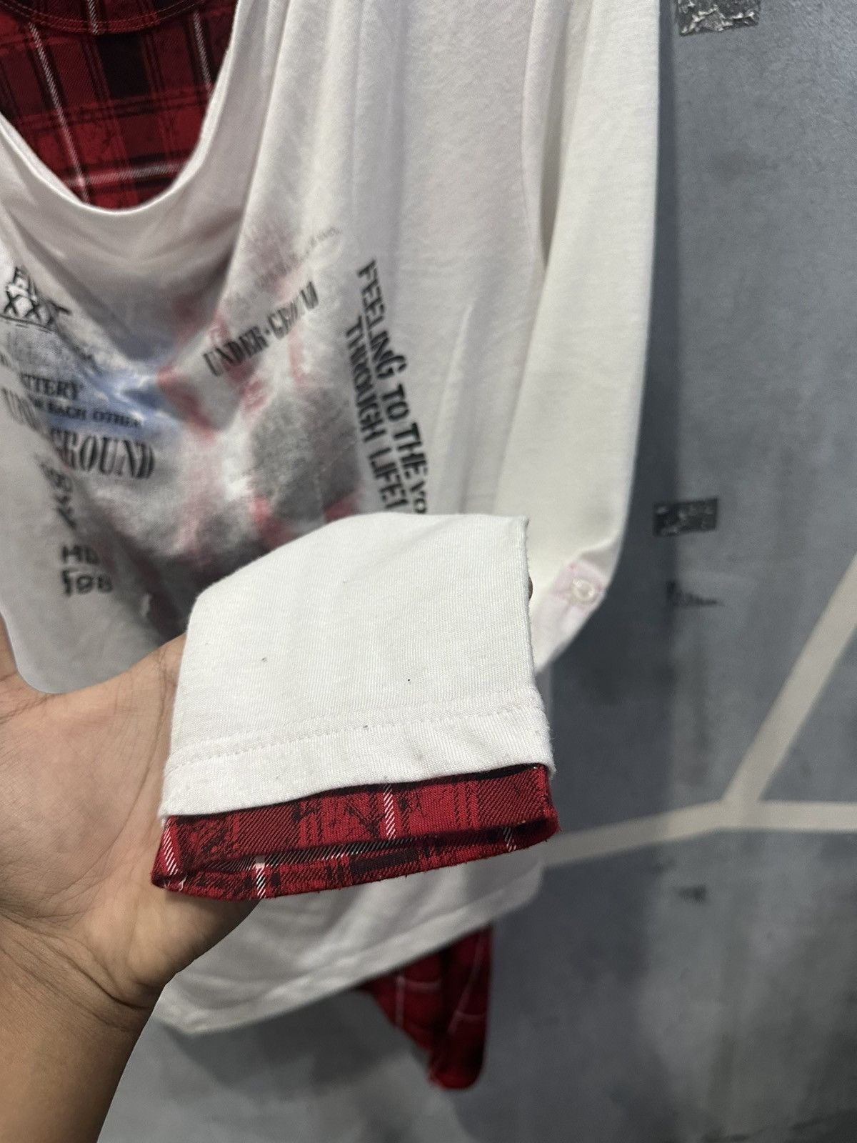 If Six Was Nine × Le Grande Bleu (L.G.B.) × Seditionaries Beaumere Asymmetrical Double Layer Punk Style Size S / US 4 / IT 40 - 7 Thumbnail