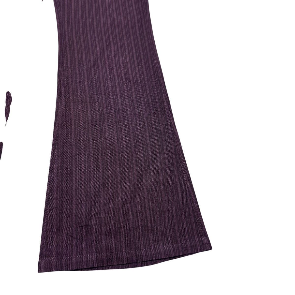 Tornado Mart Tornado Mart expose Button Pinstriped Flare Pants Size US 28 / EU 44 - 8 Thumbnail
