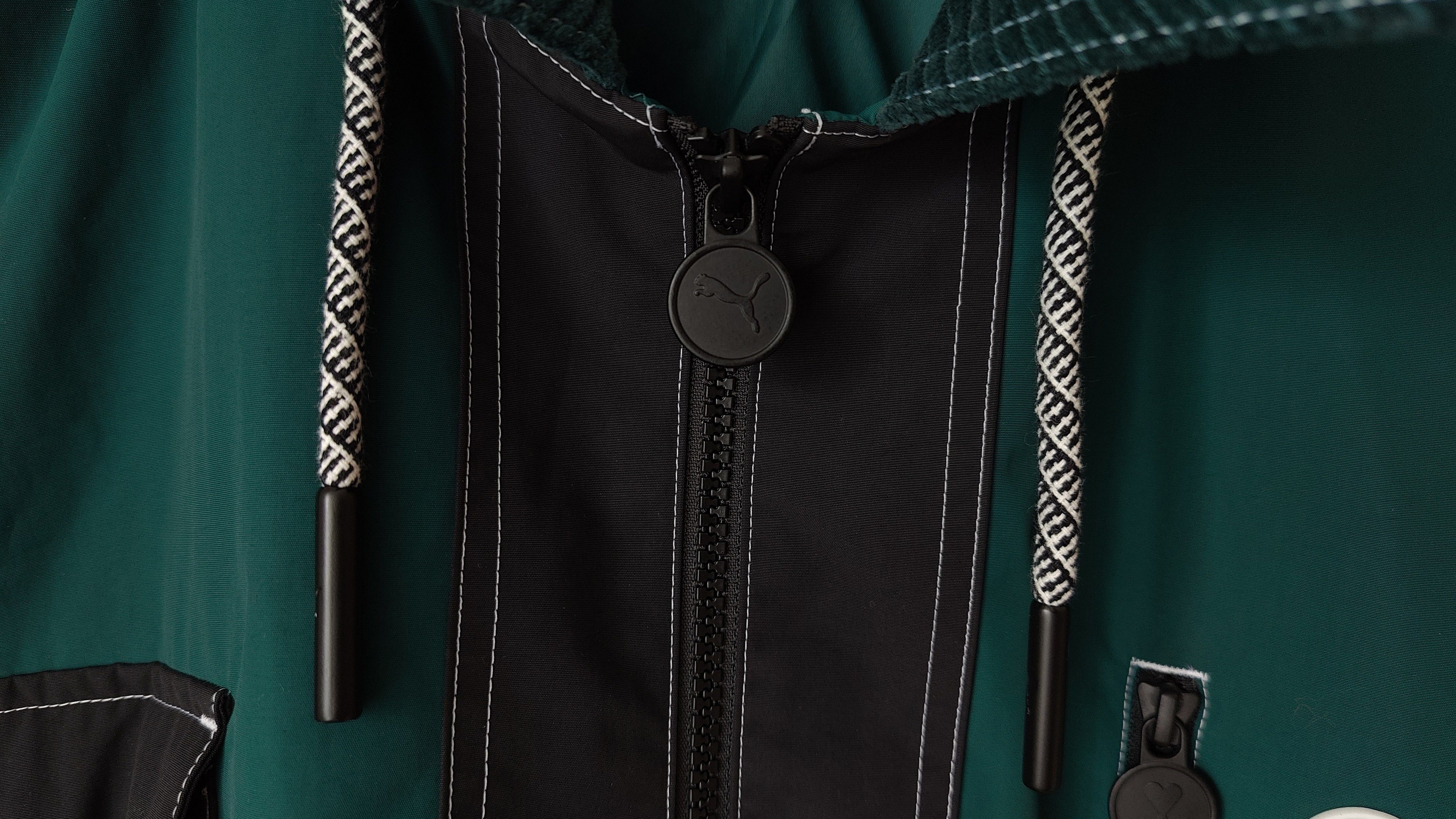 AMI × Puma AMI Paris x Puma Varsity Green Nylon Jacket Size US XL / EU 56 / 4 - 5 Thumbnail