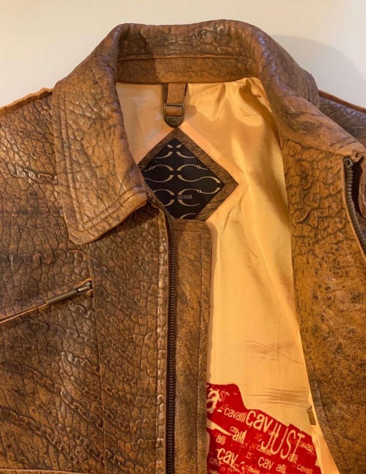 Just Cavalli ARCHIVE A/W 2005 LEATHER JACKET Size US M / EU 48-50 / 2 - 7 Thumbnail