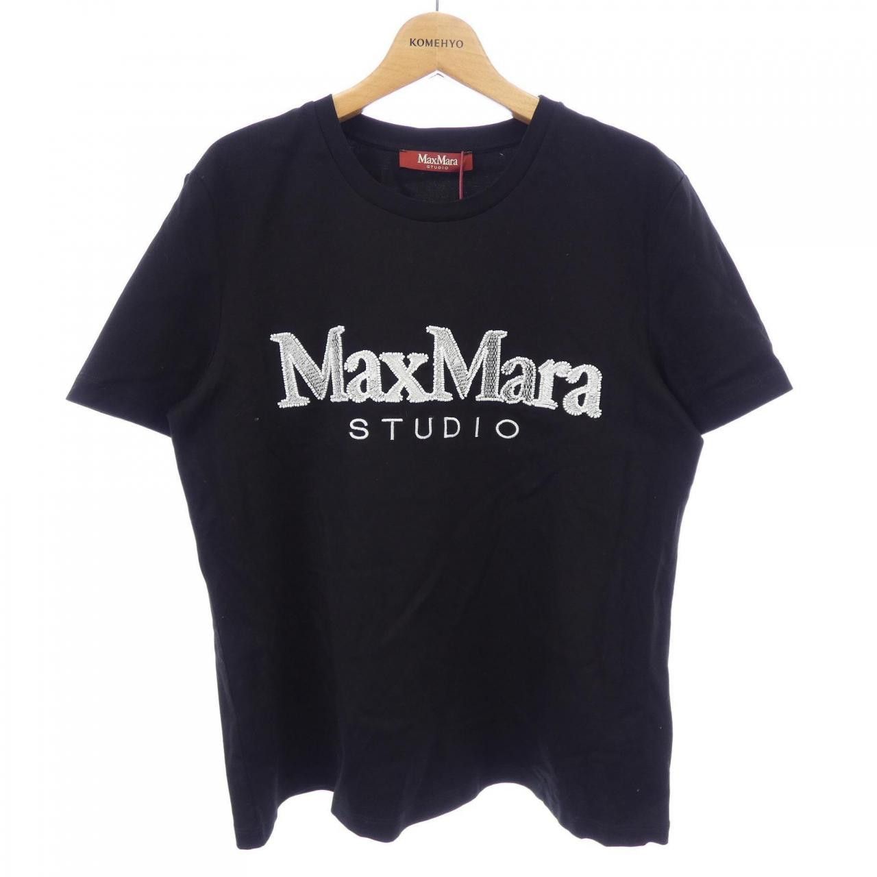 Max Mara Max Mara STUDIO T-shirt Textile T-Shirts 251694 DUTY FREE for USA
