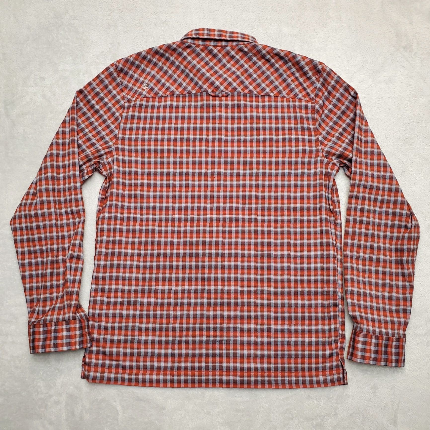 Royal Robbins VINTAGE Royal Robbins Shirt Mens M Red Plaid Performance Stretch Outdoors Size US M / EU 48-50 / 2 - 6 Thumbnail