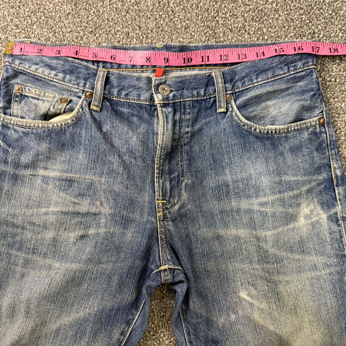 Undercover × Uniqlo 🔥🇯🇵 Vintage 90s Japanese Uniqlo S002 Denim W34 Size US 34 / EU 50 - 13 Thumbnail