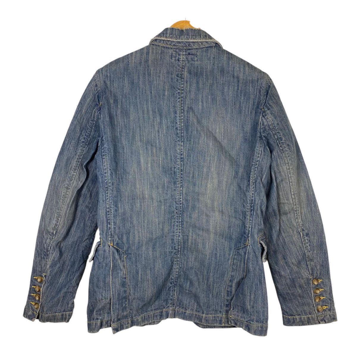 JACKROSE × Japanese Brand × Maison Kitsune 💥JACKROSE DENIM JEAN JACKET Size US M / EU 48-50 / 2 - 6 Thumbnail