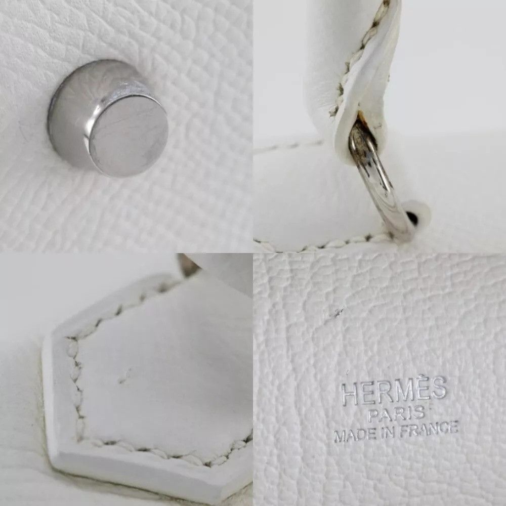 Hermes HERMES Sac Anvi 26 Handbag White Epsom Women Size ONE SIZE - 10 Thumbnail