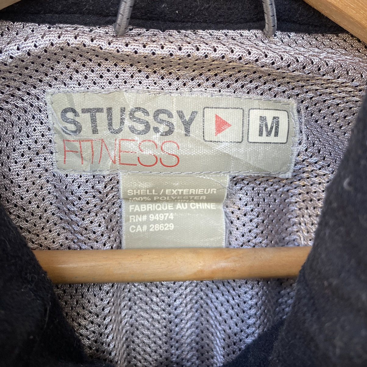 Stussy Vintage Stussy Fleece Black Sweater Jacket Size US L / EU 52-54 / 3 - 7 Thumbnail