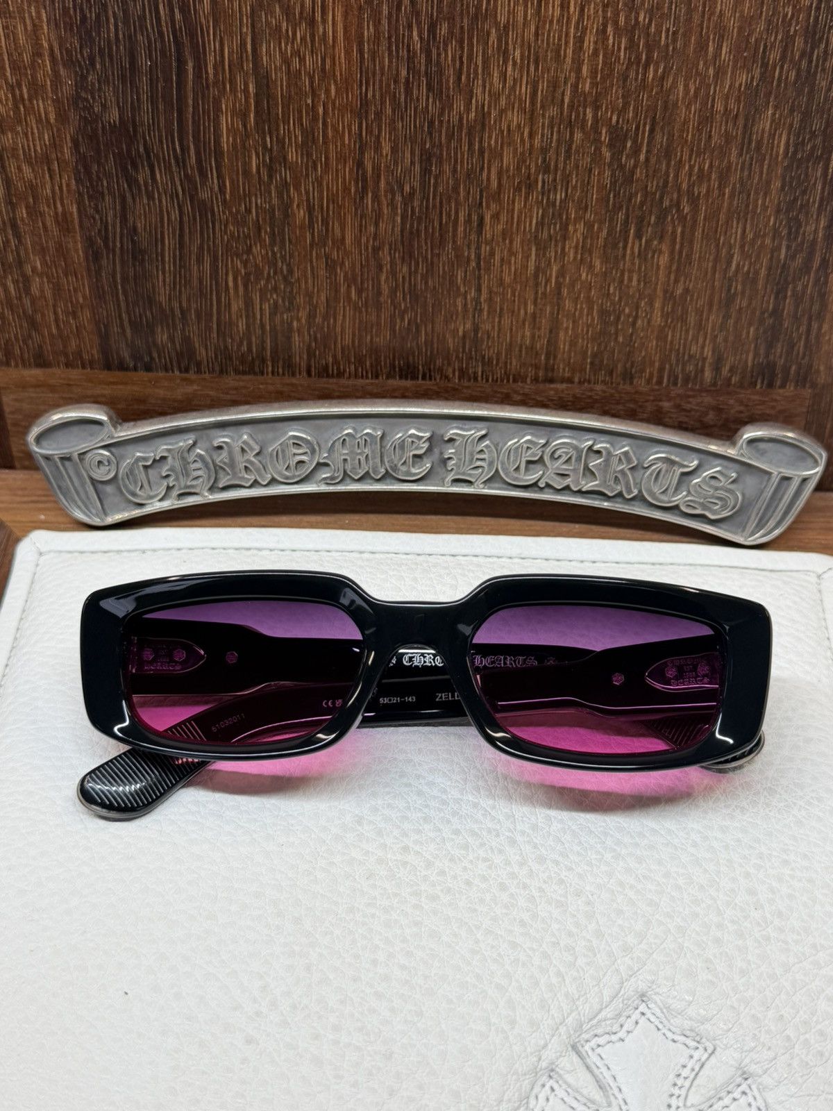 Chrome Hearts Chrome Hearts Zelda Sunglasses Size ONE SIZE - 5 Thumbnail
