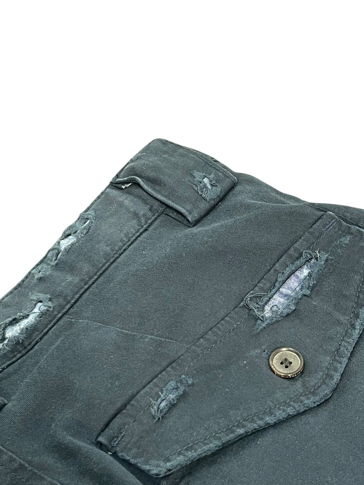 Maison MIHARA YASUHIRO New Fatique Pant Miharayasuhiro Distressed Stretch 1🟦2 j Size US 31 - 17 Thumbnail