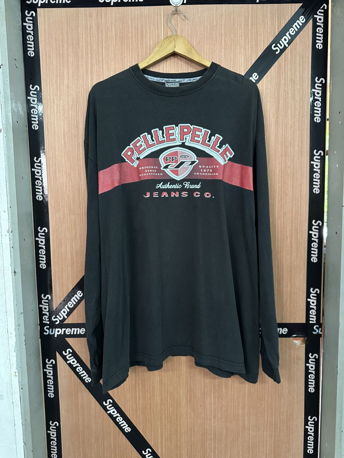 Pelle Pelle Vintage 2000's Pelle Pelle Street Longsleeve Tees Size US XXL / EU 58 / 5 - 1 Thumbnail