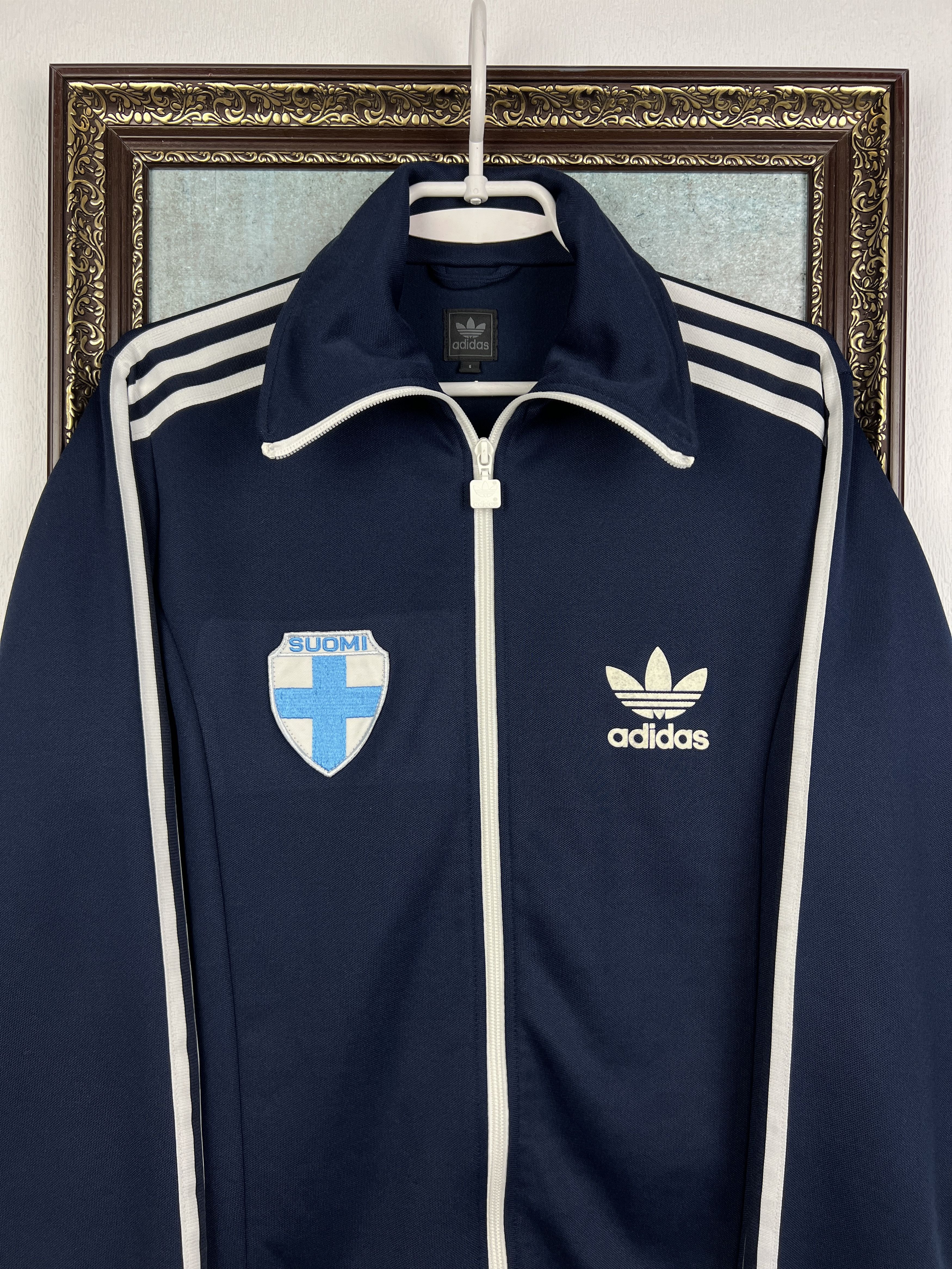 Adidas Adidas Originals Finland Jacket National Team Track Top Size US S / EU 44-46 / 1 - 2 Thumbnail