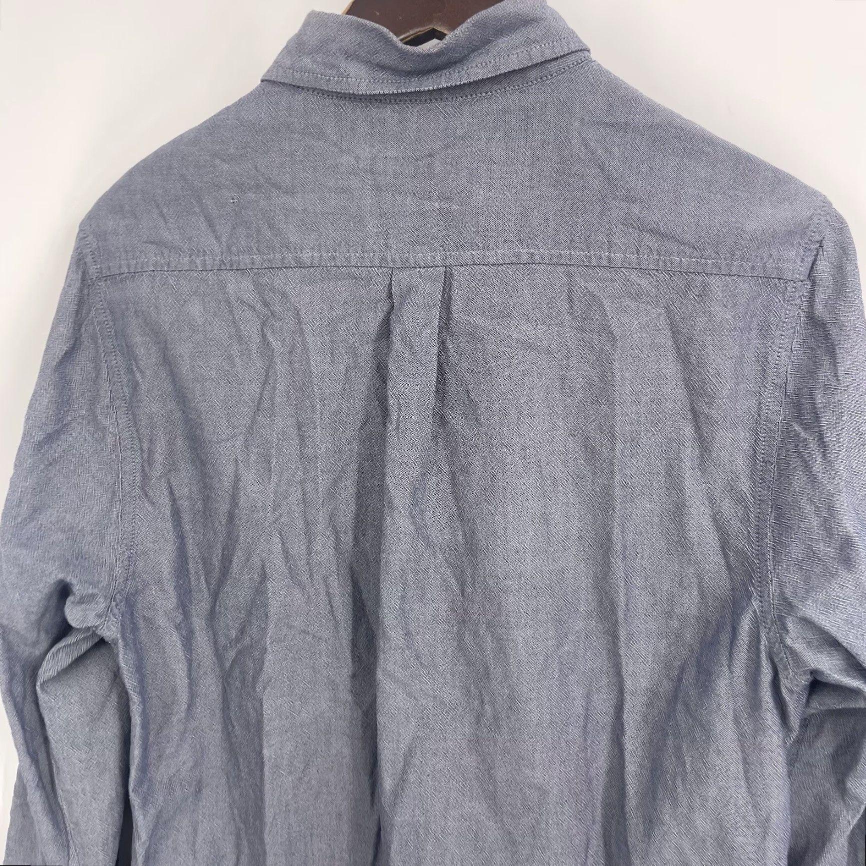 JW Anderson Frederik Anderson Copenhagen Button Down Shirt Mens Large Preppy Minimalist Size US L / EU 52-54 / 3 - 3 Thumbnail