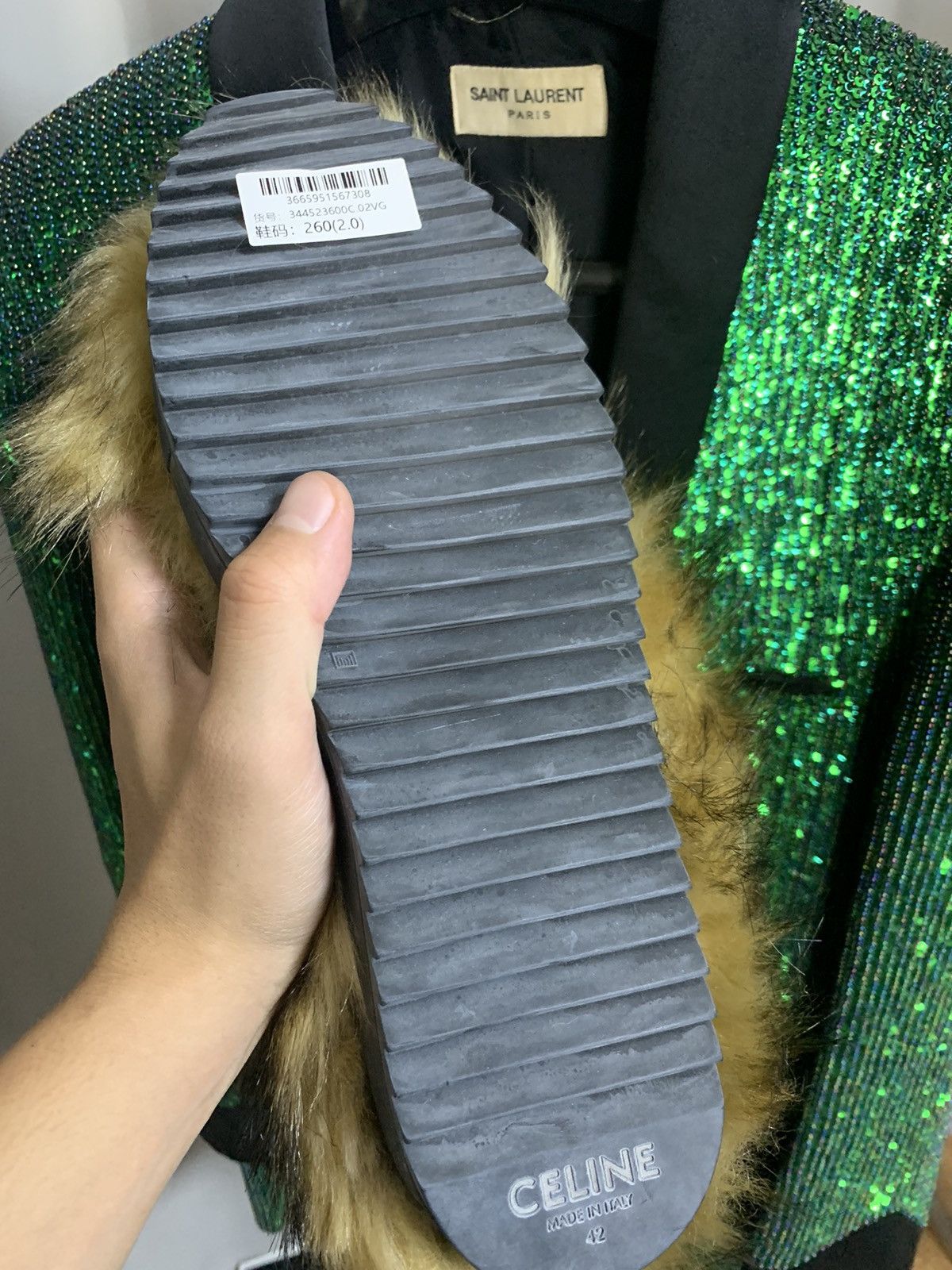 Celine Celine 2021FW fur boots Size US 9.5 / EU 42-43 - 4 Thumbnail