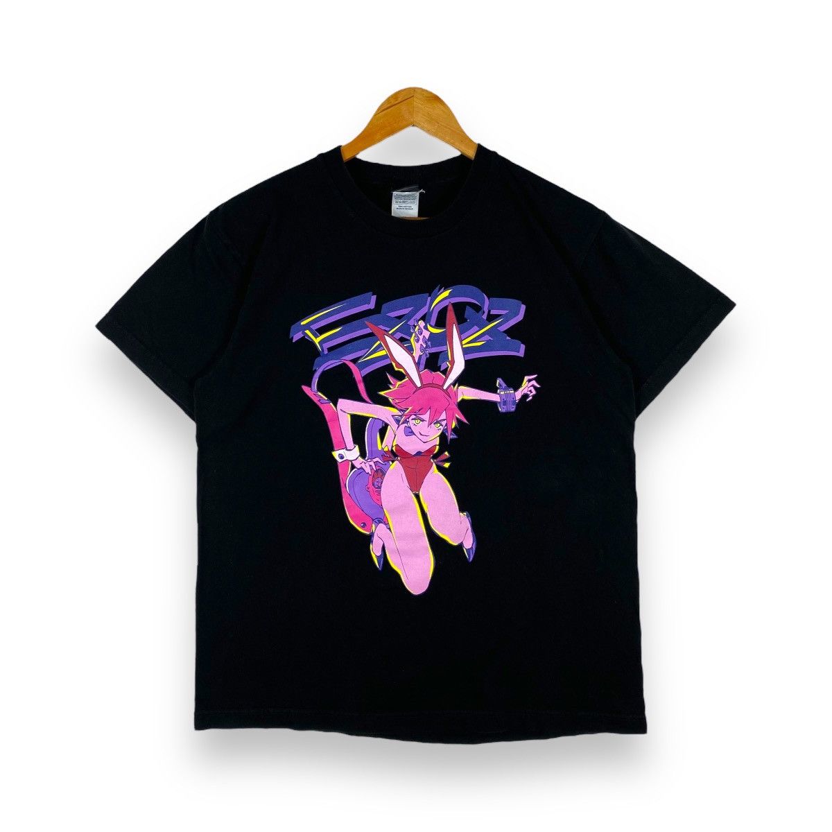 Anime FLCL HARUKO HARUHARA Exhibition Limited Tee Fooly Cooly Size US M / EU 48-50 / 2 - 1 Thumbnail