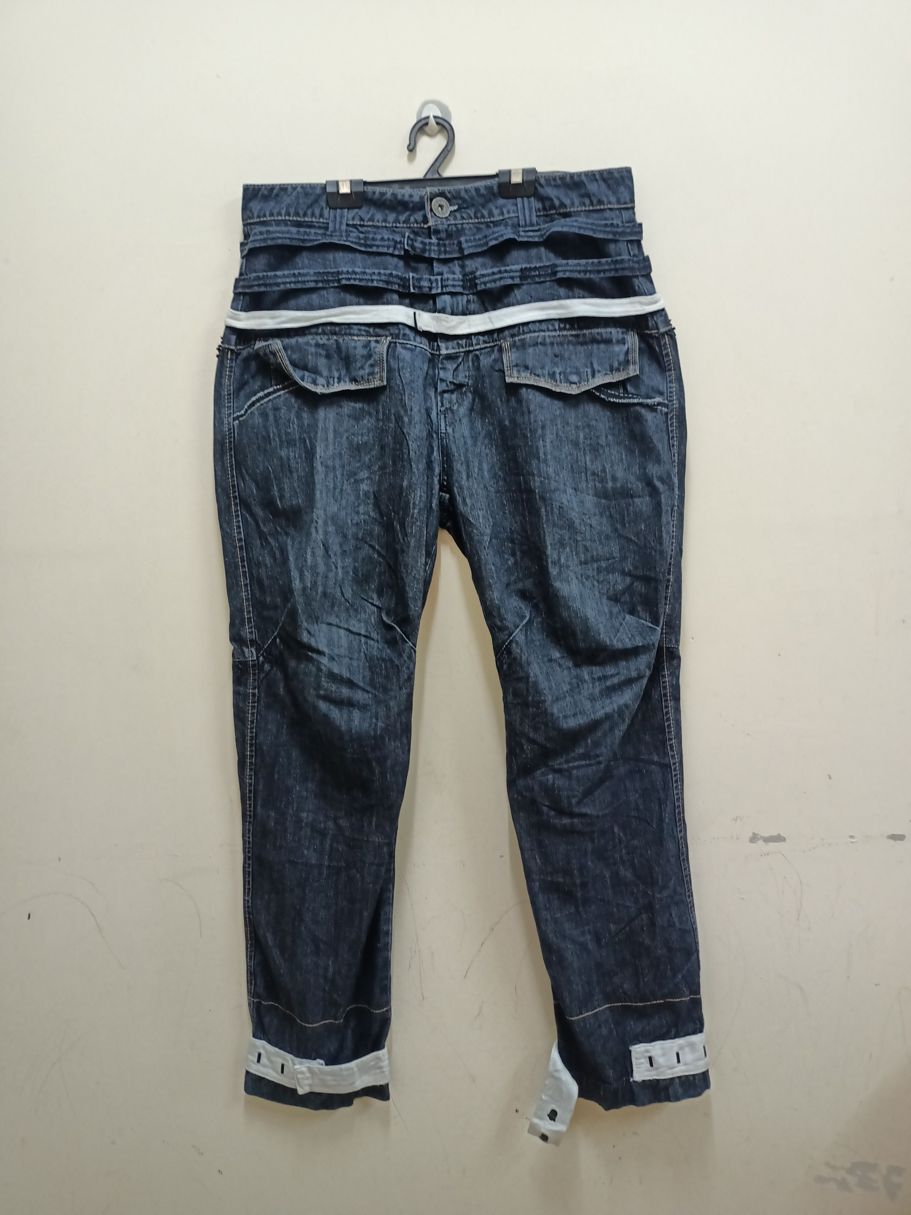 Marithe + Francois Girbaud Marithe Francois Girbaud rare design jeans Size US 38 / EU 54 - 2 Thumbnail