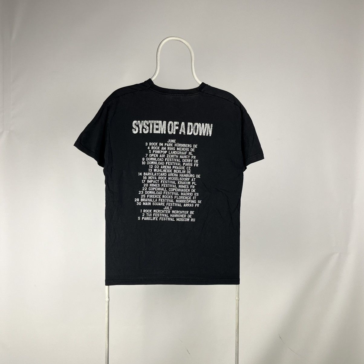 Band Tees System Of A Down tshirt tour tee size Medium Size US M / EU 48-50 / 2 - 2 Thumbnail