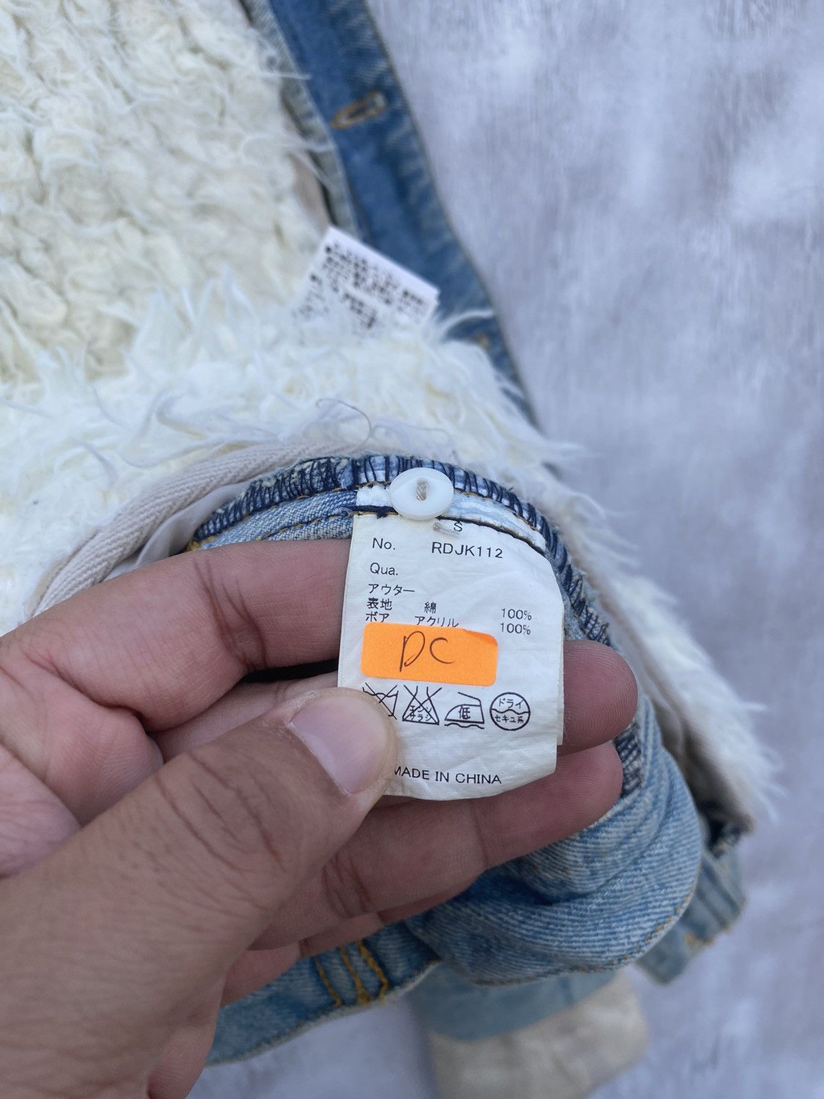 Vanquish VANQUISH JAPAN SHERPA STYLE TRUCKER JACKET Size S / US 4 / IT 40 - 8 Thumbnail