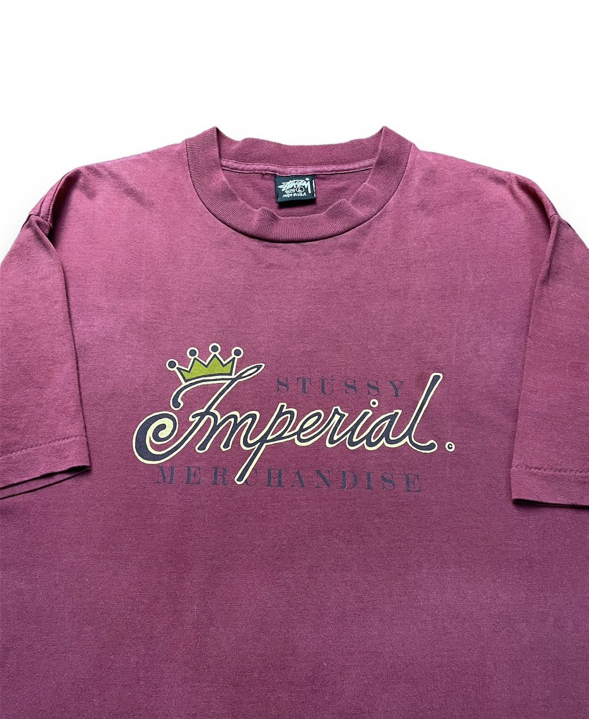Streetwear × Stussy × Vintage Vintage Stussy Imperial Merchandise 