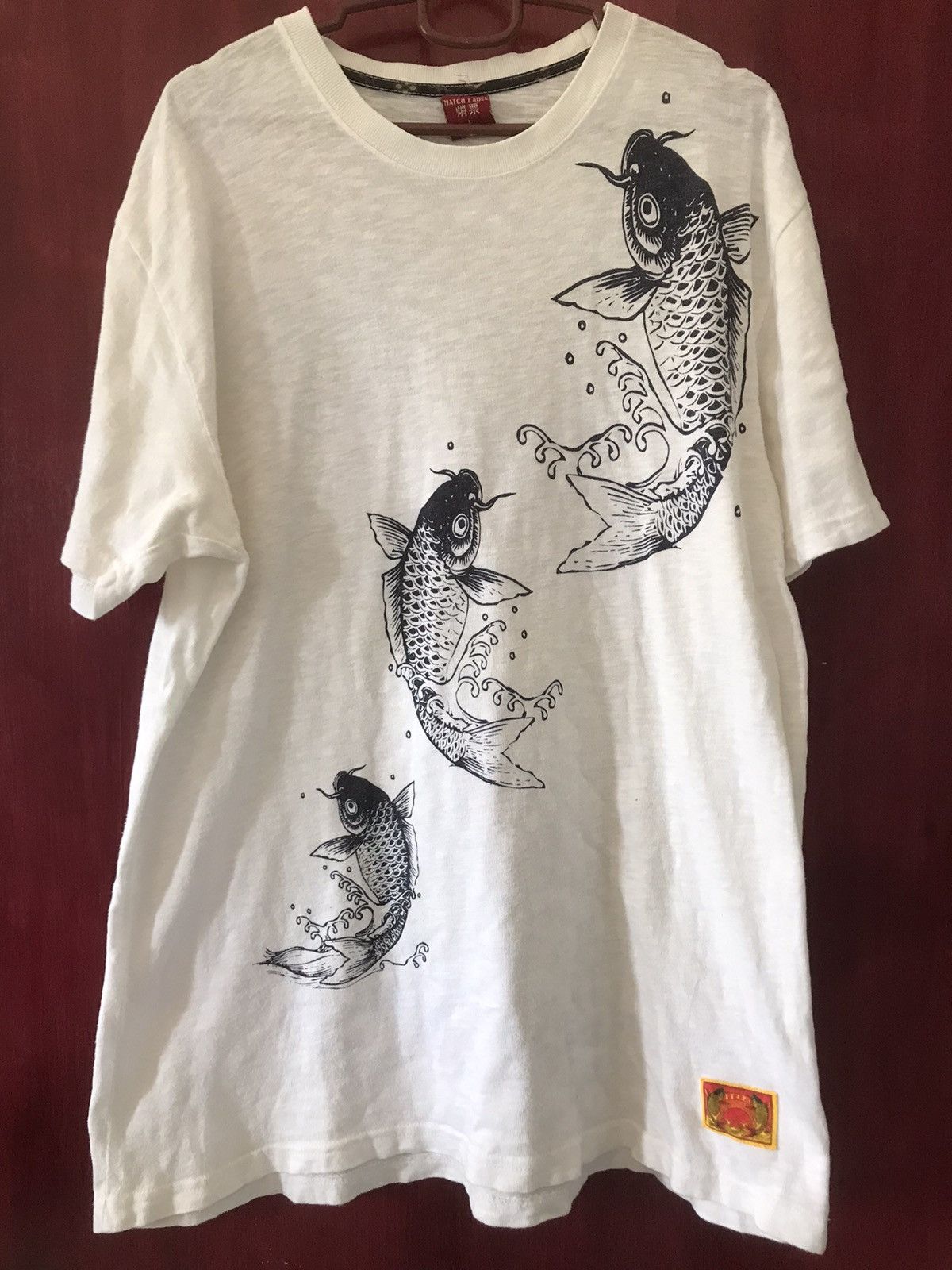 Japanese Brand MATCH LABEL X KOI Size US XL / EU 56 / 4 - 1 Thumbnail