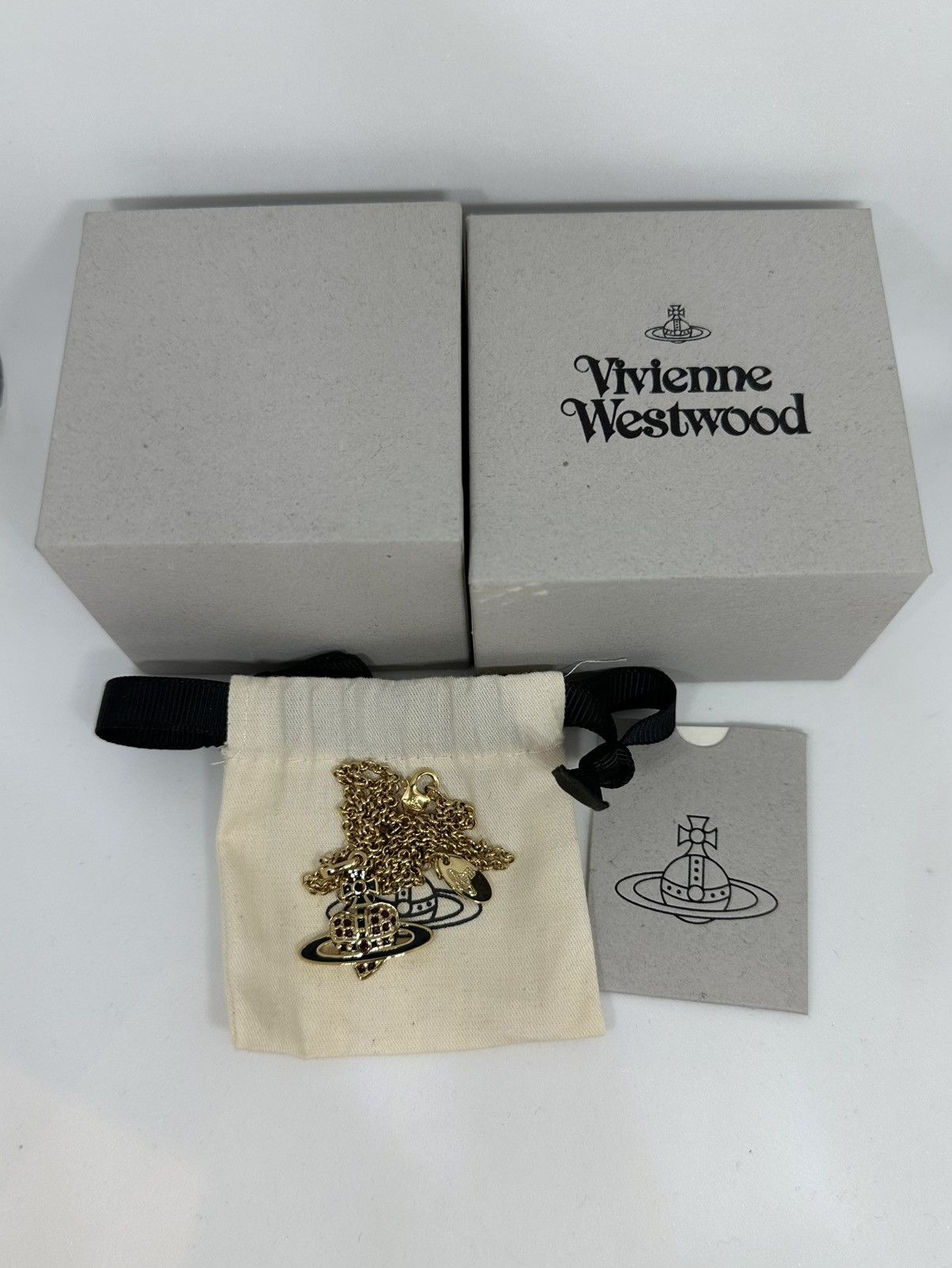 Vivienne Westwood Vivienne Westwood Reverse Heart Pendant Size ONE SIZE - 4 Thumbnail